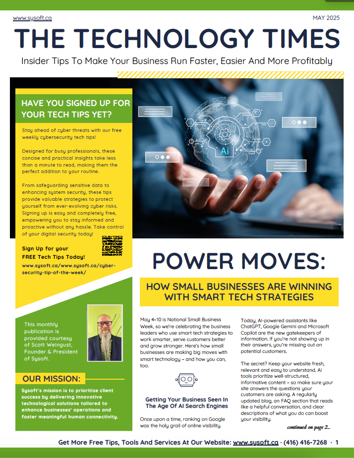 Sysoft Newsletter May 2025