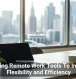 Adopting Remote Work Tools To Improve Flexibility and Efficiency