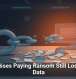 Businesses Paying Ransom Still Lose Their Data
